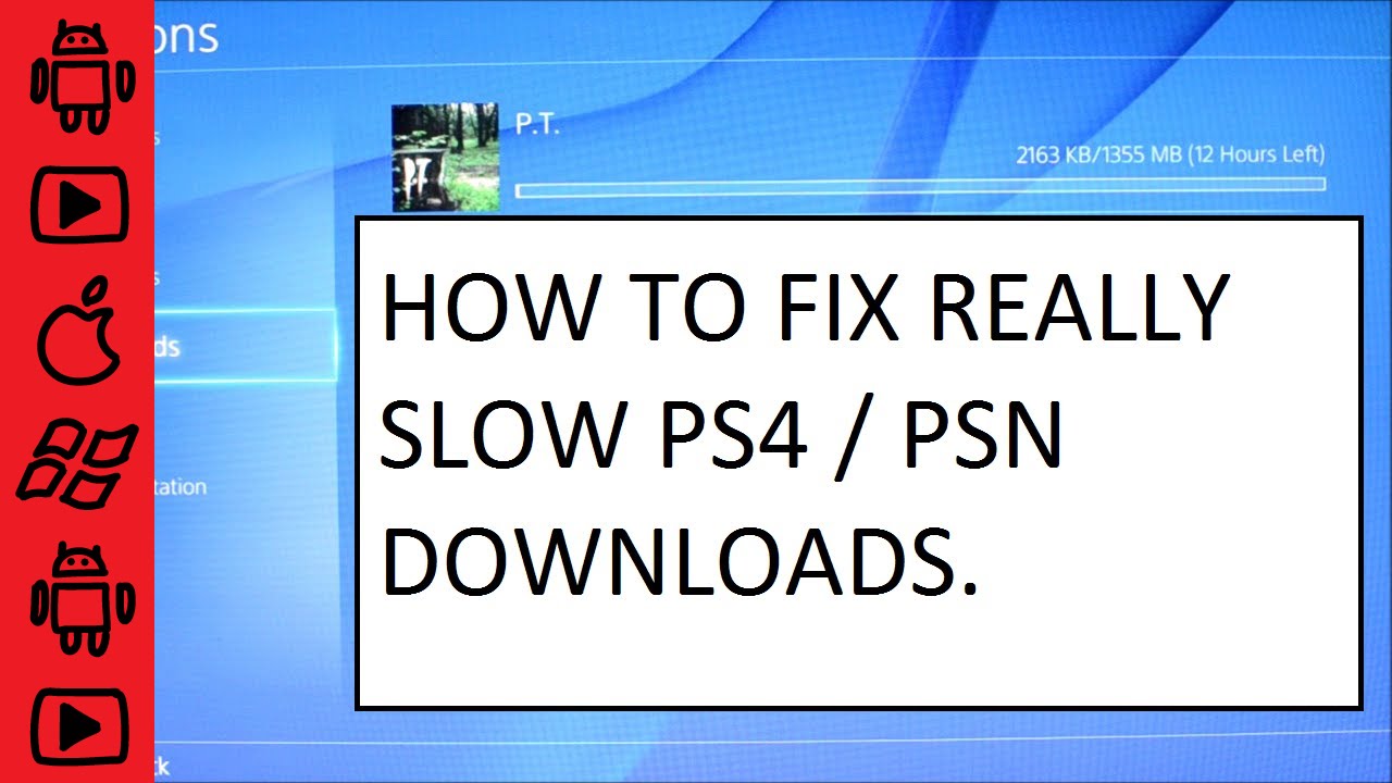 Ps4 slow download speed fix
